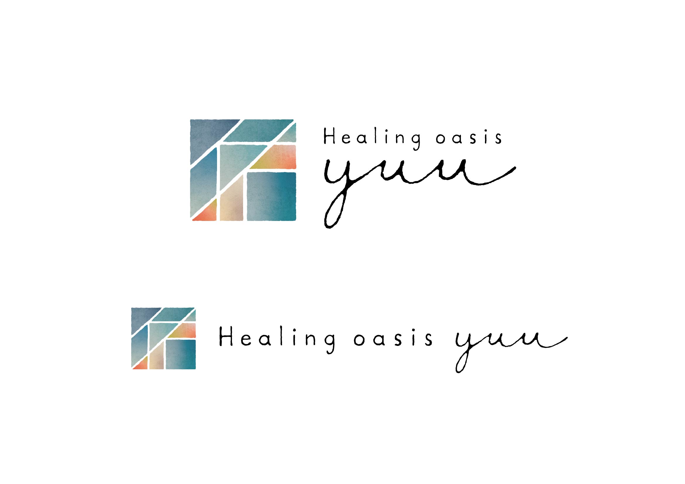 Healing oasis yuu ロゴ